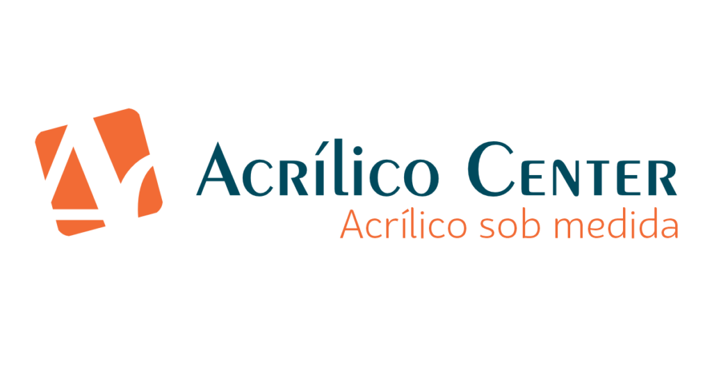 Logo da Acrílico Center – soluções em acrílico sob medida
