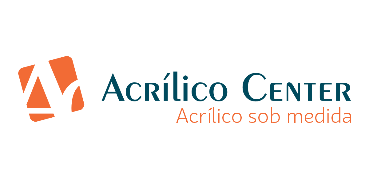 Logo da Acrílico Center – soluções em acrílico sob medida